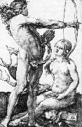 Albrecht Durer, Apollo and Diana